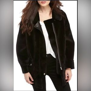 Free People Lindsay Faux Fur Coat